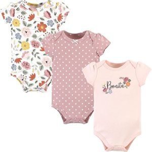 Hudson Baby Baby Cotton Bodysuits (girls)